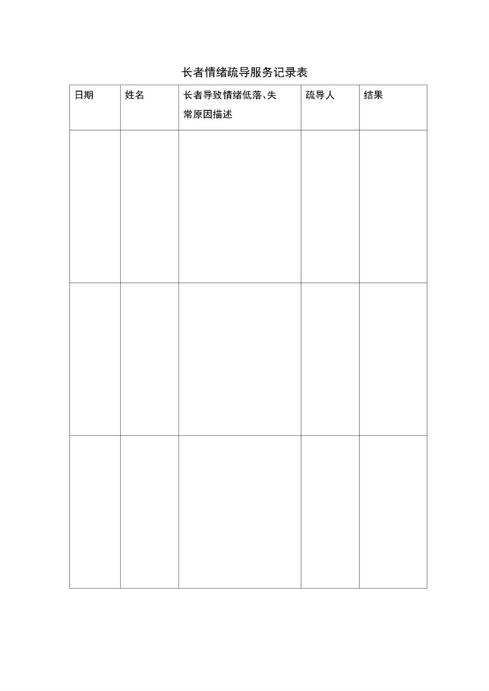 4.8.1.2心理精神支持服务-情绪疏导记录