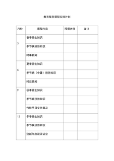 4.12.3.1教育服务-计划