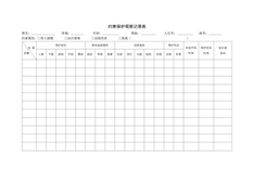 4.6.3.8养老医疗护理服务-约束保护观察记录表